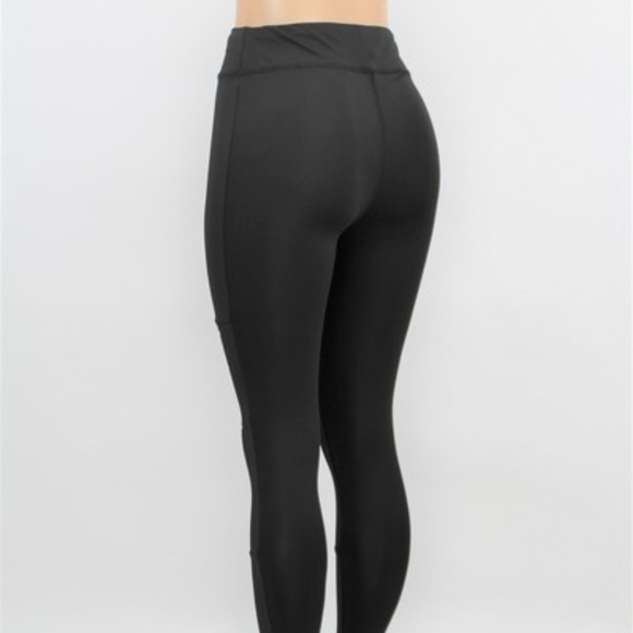 NEW! "Guilty" Cut-out leggings with mesh - Picture 4 of 5